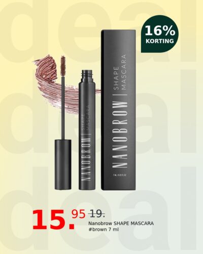 Nanobrow SHAPE MASCARA #brown 7 ml