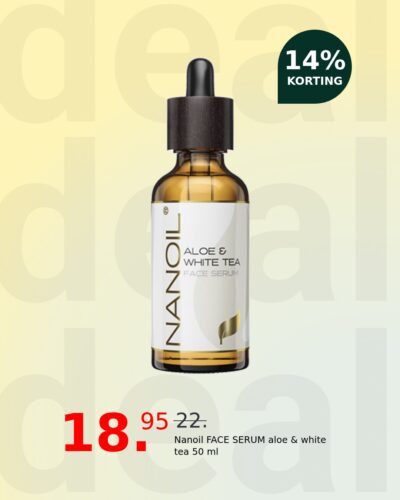 Nanoil FACE SERUM aloe & white tea 50 ml