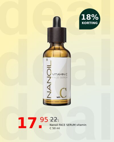 Nanoil FACE SERUM vitamin C 50 ml