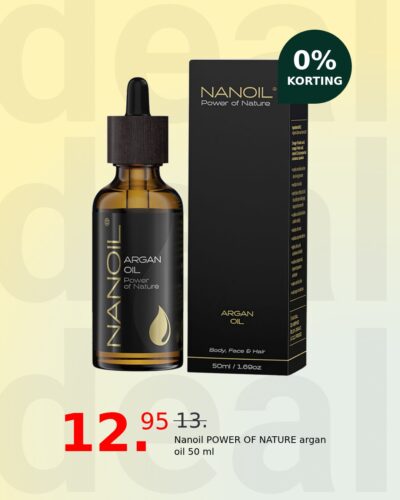 Nanoil POWER OF NATURE argan oil 50 ml