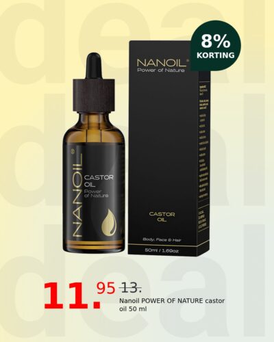 Nanoil POWER OF NATURE castor oil 50 ml