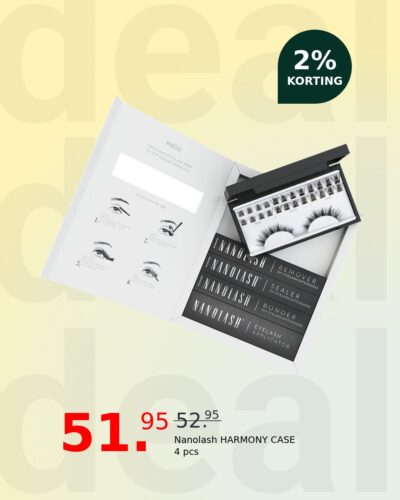 Nanolash HARMONY CASE 4 pcs