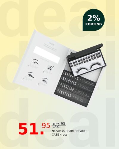 Nanolash HEARTBREAKER CASE 4 pcs
