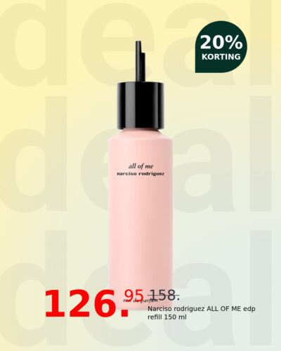 Narciso rodriguez ALL OF ME edp refill 150 ml