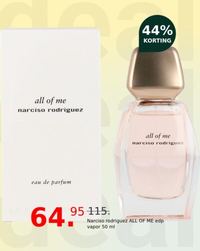 Narciso rodriguez ALL OF ME edp vapor 50 ml