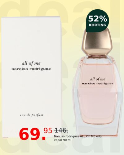 Narciso rodriguez ALL OF ME edp vapor 90 ml