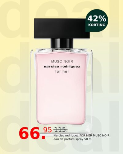 Narciso rodriguez FOR HER MUSC NOIR eau de parfum spray 50 ml