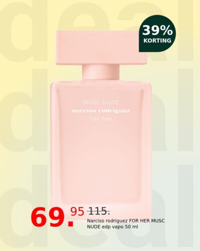 Narciso rodriguez FOR HER MUSC NUDE edp vapo 50 ml