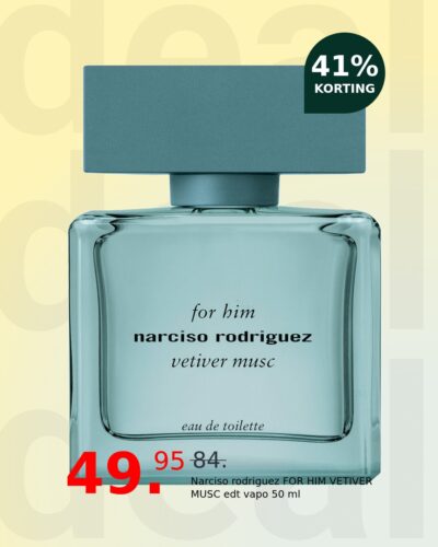 Narciso rodriguez FOR HIM VETIVER MUSC edt vapo 50 ml