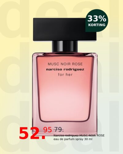 Narciso rodriguez MUSC NOIR ROSE eau de parfum spray 30 ml