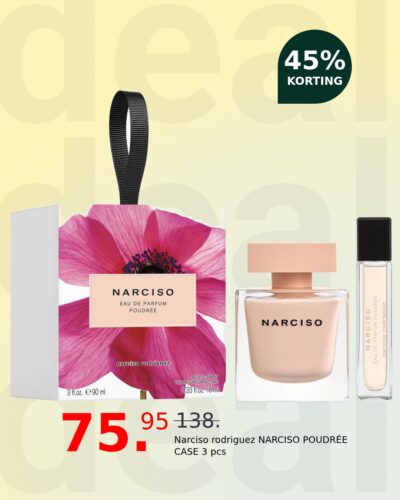 Narciso rodriguez NARCISO POUDRÉE CASE 3 pcs