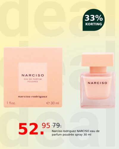 Narciso rodriguez NARCISO eau de parfum poudrée spray 30 ml