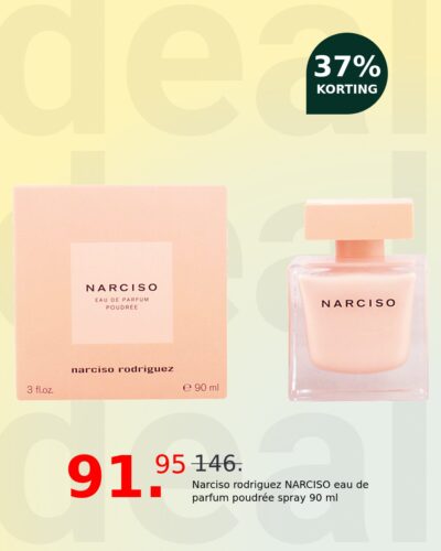 Narciso rodriguez NARCISO eau de parfum poudrée spray 90 ml