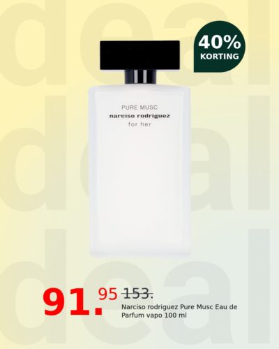 Narciso rodriguez Pure Musc Eau de Parfum vapo 100 ml