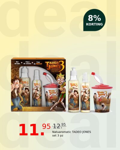 Natuaromatic TADEO JONES set 3 pz