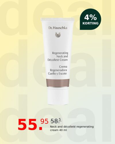 Neck and décolleté regenerating cream 40 ml