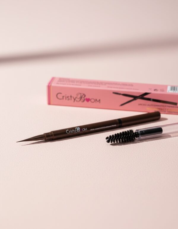 Cristyboom MICROBLANDING EFFECT waterproof eyebrow pencil #deep brown 0.1 gr