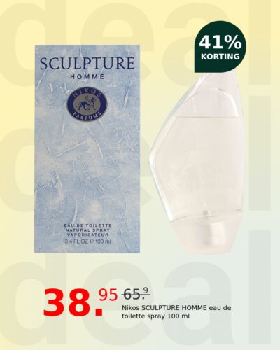 Nikos SCULPTURE HOMME eau de toilette spray 100 ml