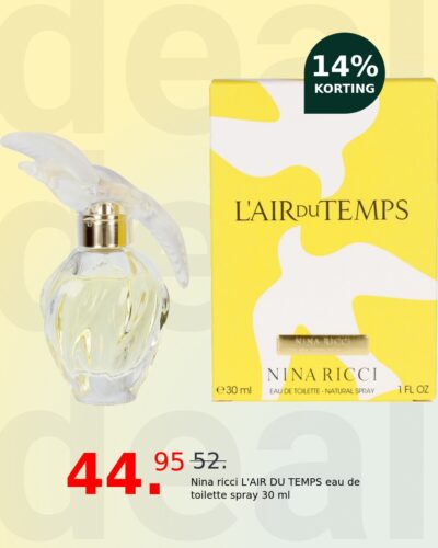 Nina ricci L'AIR DU TEMPS eau de toilette spray 30 ml