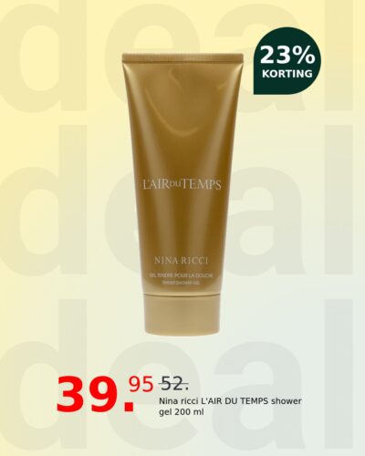 Nina ricci L'AIR DU TEMPS shower gel 200 ml