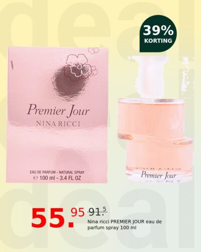 Nina ricci PREMIER JOUR eau de parfum spray 100 ml