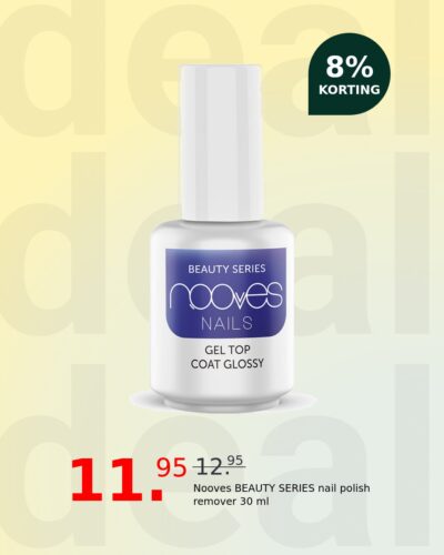 Nooves BEAUTY SERIES nail polish remover 30 ml