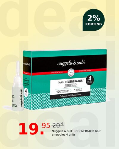 Nuggela & sulÉ REGENERATOR hair ampoules 4 units