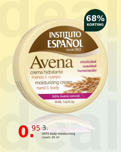 OATS body moisturizing cream 30 ml