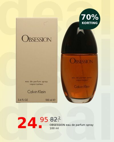 OBSESSION eau de parfum spray 100 ml