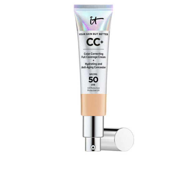 It cosmetics YOUR SKIN BUT BETTER CC+ cream foundation SPF50+ #medium tan