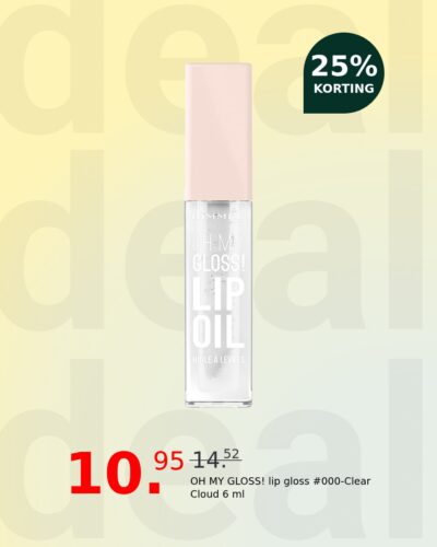 OH MY GLOSS! lip gloss #000-Clear Cloud 6 ml