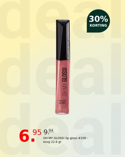 OH MY GLOSS! lip gloss #330 -snog 22.6 gr