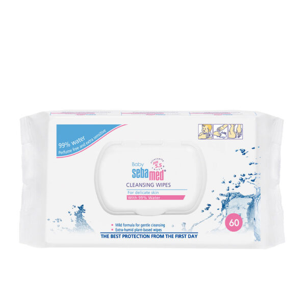 Sebamed BABY cleansing wipes 60 units