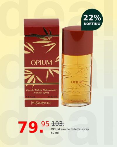 OPIUM eau de toilette spray 50 ml
