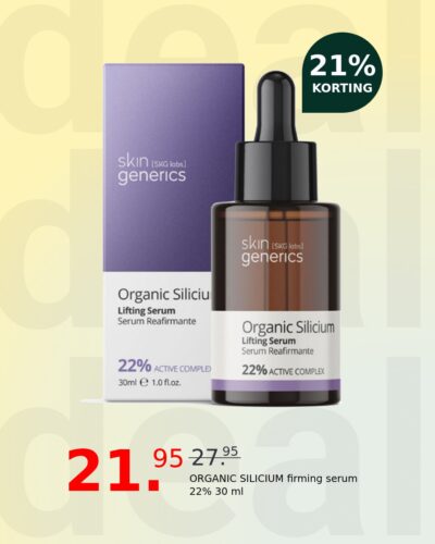 ORGANIC SILICIUM firming serum 22% 30 ml