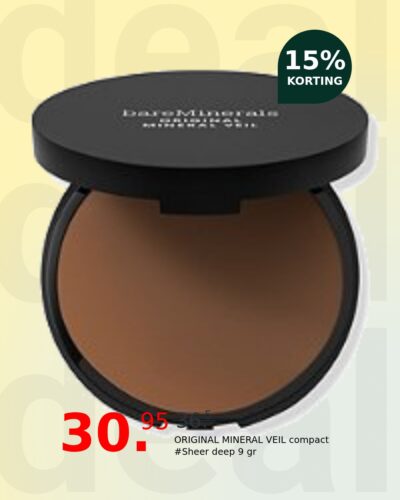 ORIGINAL MINERAL VEIL compact #Sheer deep 9 gr