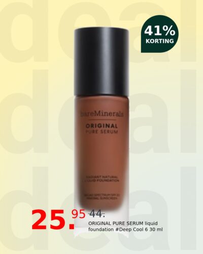 ORIGINAL PURE SERUM liquid foundation #Deep Cool 6 30 ml