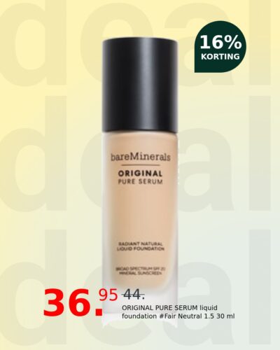 ORIGINAL PURE SERUM liquid foundation #Fair Neutral 1.5 30 ml