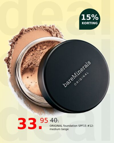ORIGINAL foundation SPF15 #12-medium beige
