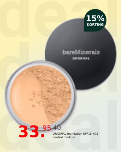 ORIGINAL foundation SPF15 #15-neutral medium