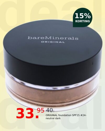 ORIGINAL foundation SPF15 #24-neutral dark