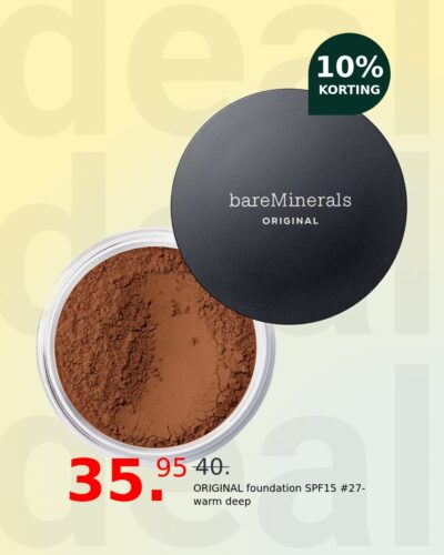 ORIGINAL foundation SPF15 #27-warm deep