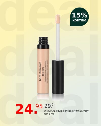ORIGINAL liquid concealer #0.5C-very fair 6 ml