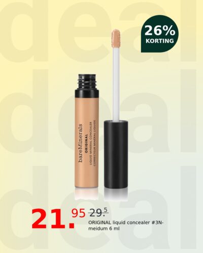ORIGINAL liquid concealer #3N-meidum 6 ml