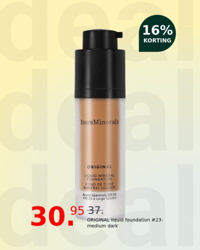 ORIGINAL liquid foundation #23-medium dark