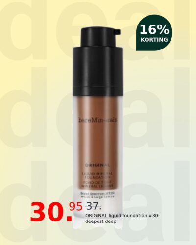 ORIGINAL liquid foundation #30-deepest deep