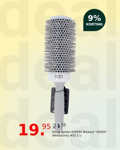 Olivia garden EXPERT Blowout “SPEED” White&Grey #55 1 u