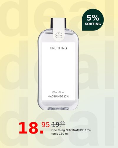 One thing NIACINAMIDE 10% tonic 150 ml
