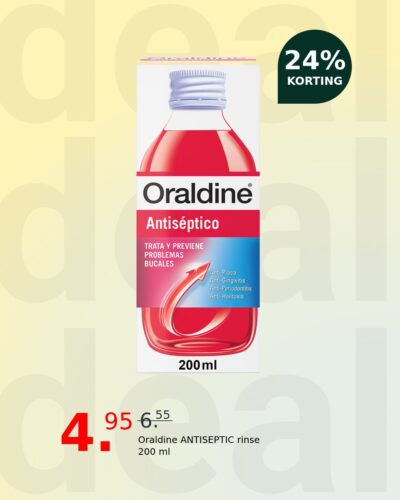 Oraldine ANTISEPTIC rinse 200 ml
