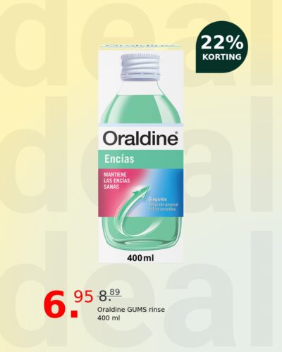 Oraldine GUMS rinse 400 ml